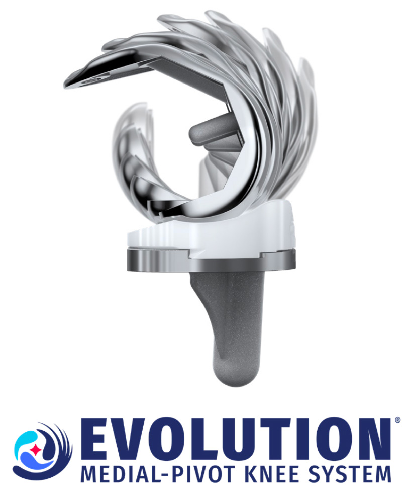 Evolution medial pivot knee system