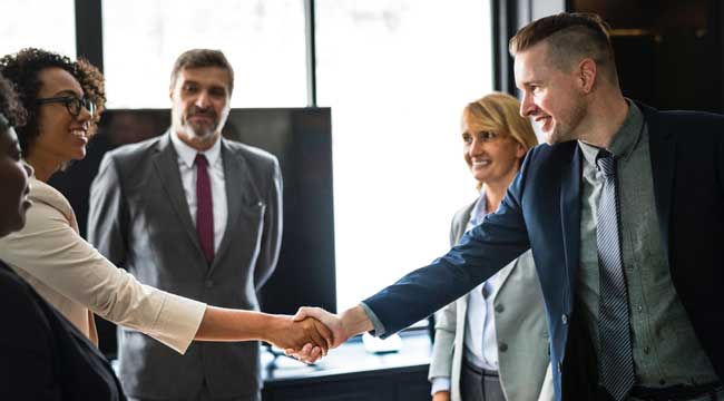 People Shaking Hands