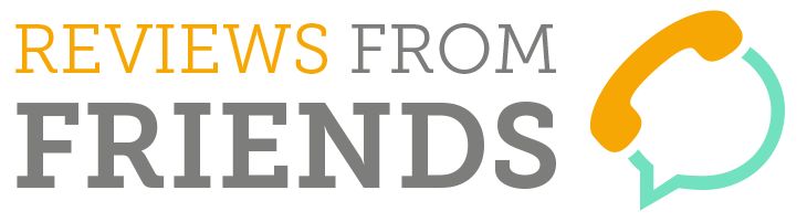 reviews from friends logo